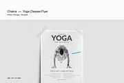 Yoga Classes Flyer, a Flyer Template by BOXKAYU (Thumbnail 1 of 6)