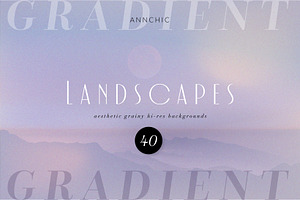 Gradient Landscape Backgrounds