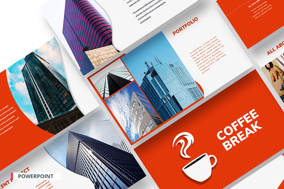 Obiza Powerpoint Template, a Presentation Template by temphall (Photo 1 of 8)