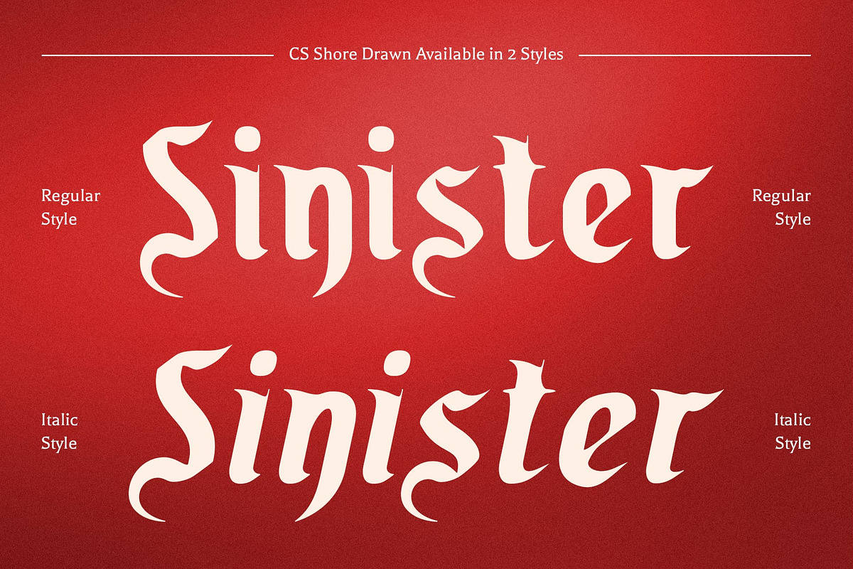 CS Shore Drawn, a Sans Serif Font by Craft Supply Co. (Photo 3 of 8)
