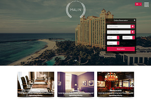 Malin - Multipurpose Hotel Template