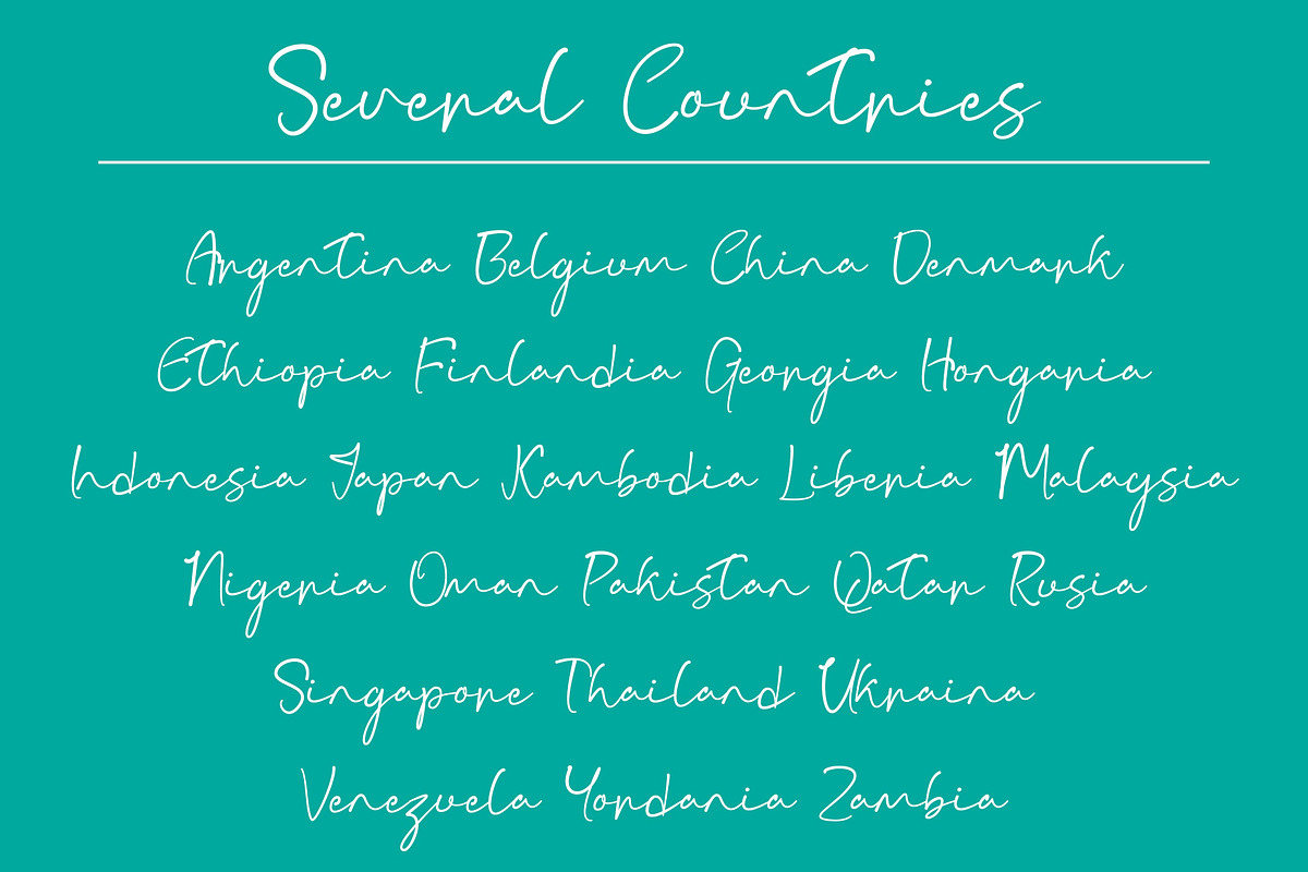 Bargoli Elegant Script Font, a Script Font by Bilahstudio (Photo 9 of 11)