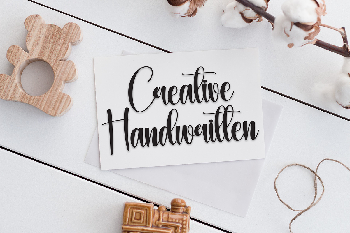 Wednesday | Script Font, a Handwritten Font by Scratchones (Photo 5 of 9)