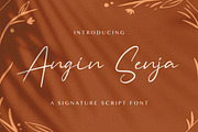 Angin Senja - Handwritten Font, a Script Font by StringLabs (Thumbnail 1 of 10)
