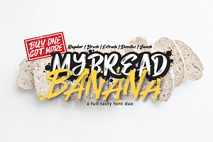 MyBread Banana Font Duo