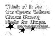 Basehead Outline - Rough Font, a Sans Serif Font by Typeparties (Thumbnail 5 of 6)