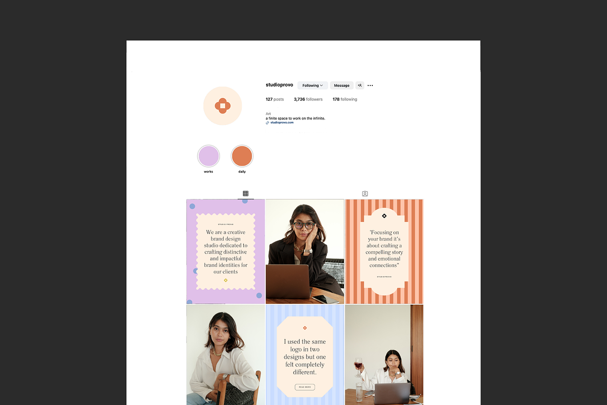 Playful Aesthetic | Social Media Kit, a Social Media Template by Studio Provo (Photo 6 of 6)