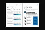 Annual Report Template, a Brochure Template by DesignCrest (Thumbnail 9 of 14)