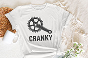 Cranky PNG, Funny Cycling Shirt, an Illustration by SharpMarketplace (Thumbnail 7 of 9)