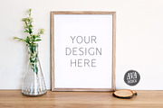 Natural Frame Mockup 8x10, a Mockup by Ava Design (Thumbnail 1 of 2)