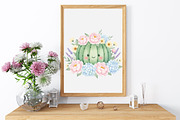 Whimsical Summer Cactus Clipart Png, an Illustration by GatewayDesign (Thumbnail 4 of 5)