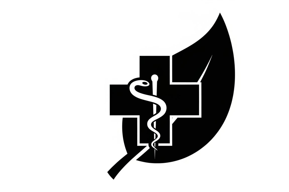 Professional medical cross with logo, an Illustration by Amazin_art (Photo 13 of 21)