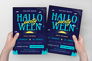Halloween Party Flyer, a Flyer Template by Annora Studio (Thumbnail 3 of 6)