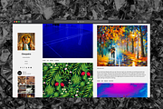 Cleopatra - Gallery Tumblr Theme, a Websites & App Template by Stash (Thumbnail 4 of 5)