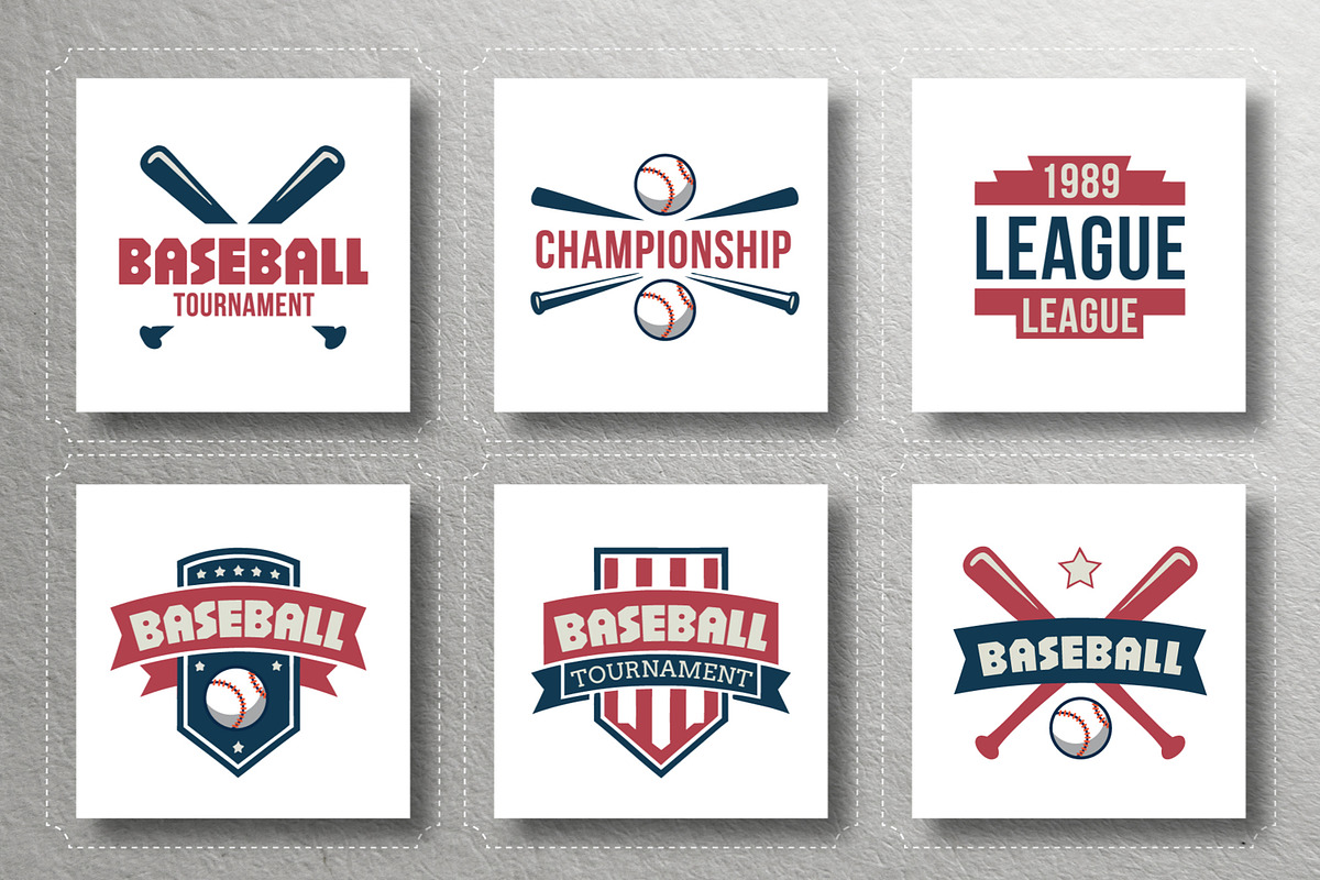 Baseball Badges And Logo Design, an Object Graphic by ContestDesign (Photo 1 of 3)