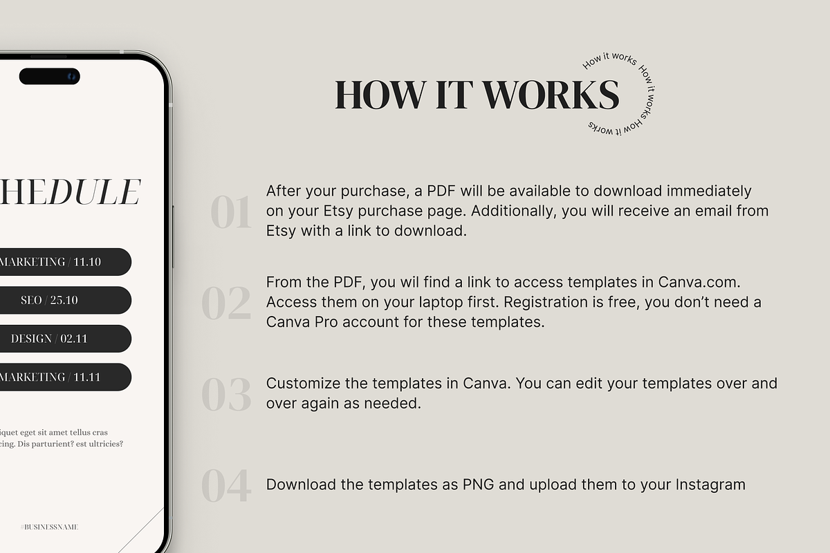 Instagram Aesthetic Canva, a Social Media Template by VeliusCreativeStudio (Photo 6 of 9)