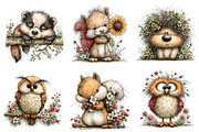 Whimsical Summer Woodland Animals, an Illustration by Dream Creation (Thumbnail 6 of 8)
