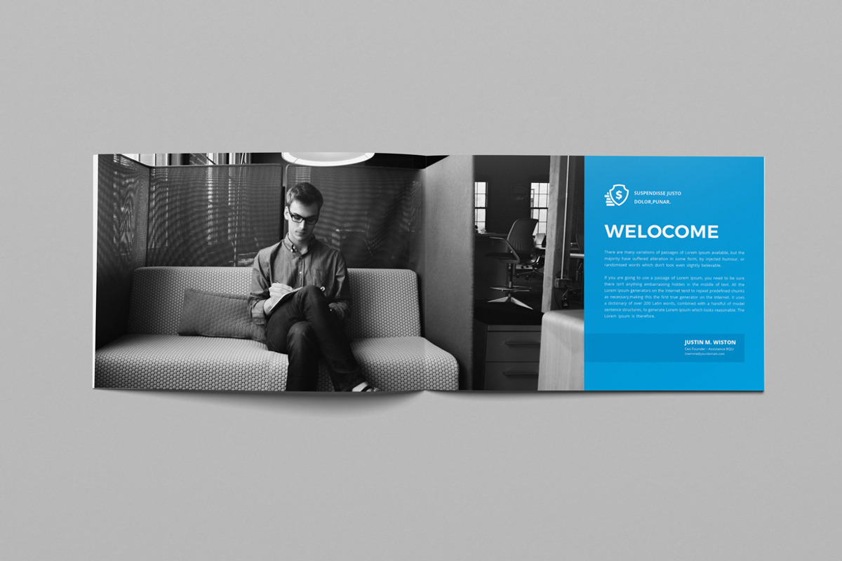 Clean & Modern Brochure | 3 Sizes, a Brochure Template by Pro-Gh (Photo 16 of 28)