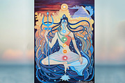 Shiva and Shakti., an Illustration by Mehendra Art (Thumbnail 2 of 5)