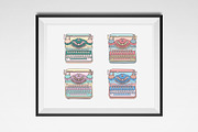 Business Cards with typewriters, a Business Card Template by IRSYART (Thumbnail 3 of 12)