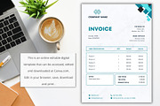 Business Invoice temlpate, a Presentation Template by Sania (Thumbnail 1 of 4)