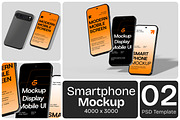 Smartphone Mockup, an iPhone Mockup by Permadi Creative (Thumbnail 1 of 4)