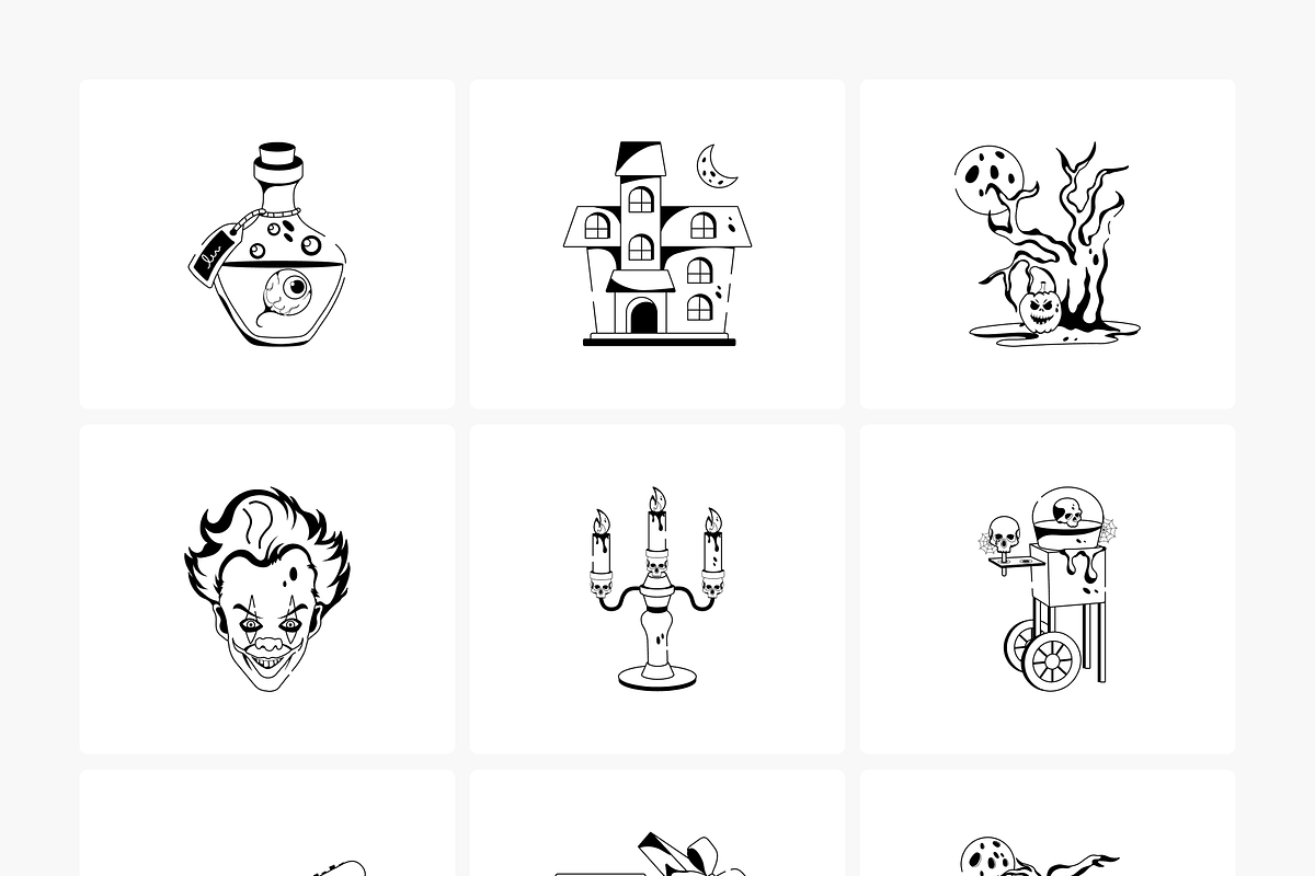 Animated Horror Icon Set, a Duotone Icon by Prosymbols (Photo 14 of 18)