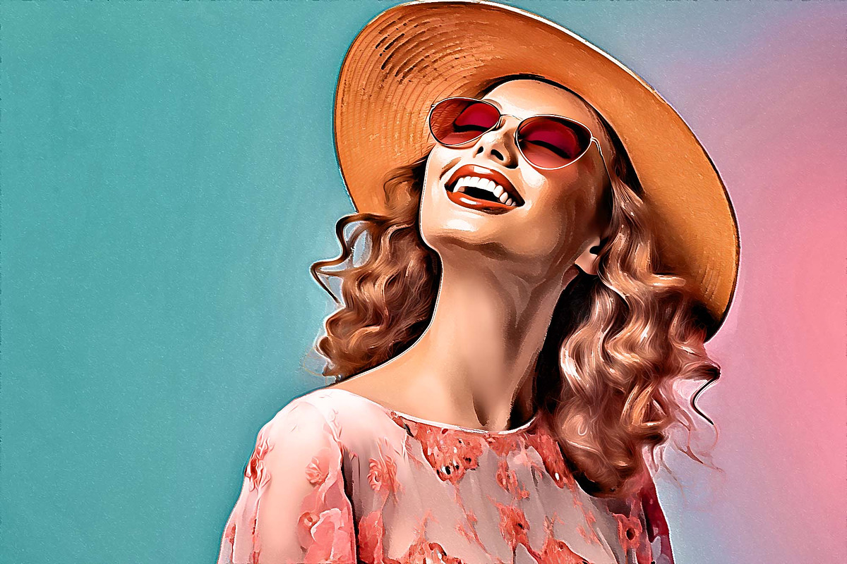 Vibrant Oil Paint Photoshop Action, an Action Add-On by MRI STUDIO (Photo 3 of 18)