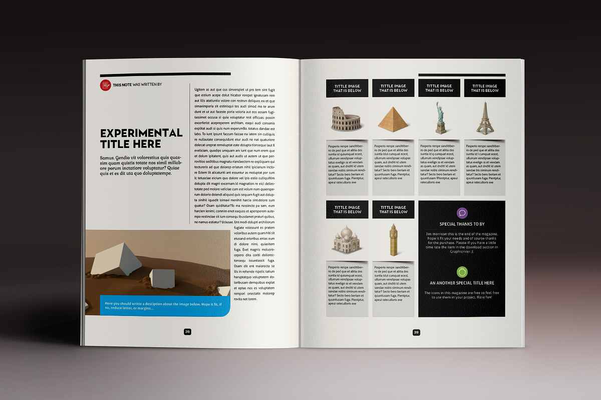 Design Magazine 5, a Magazine Template by Luuqas Design (Photo 17 of 17)