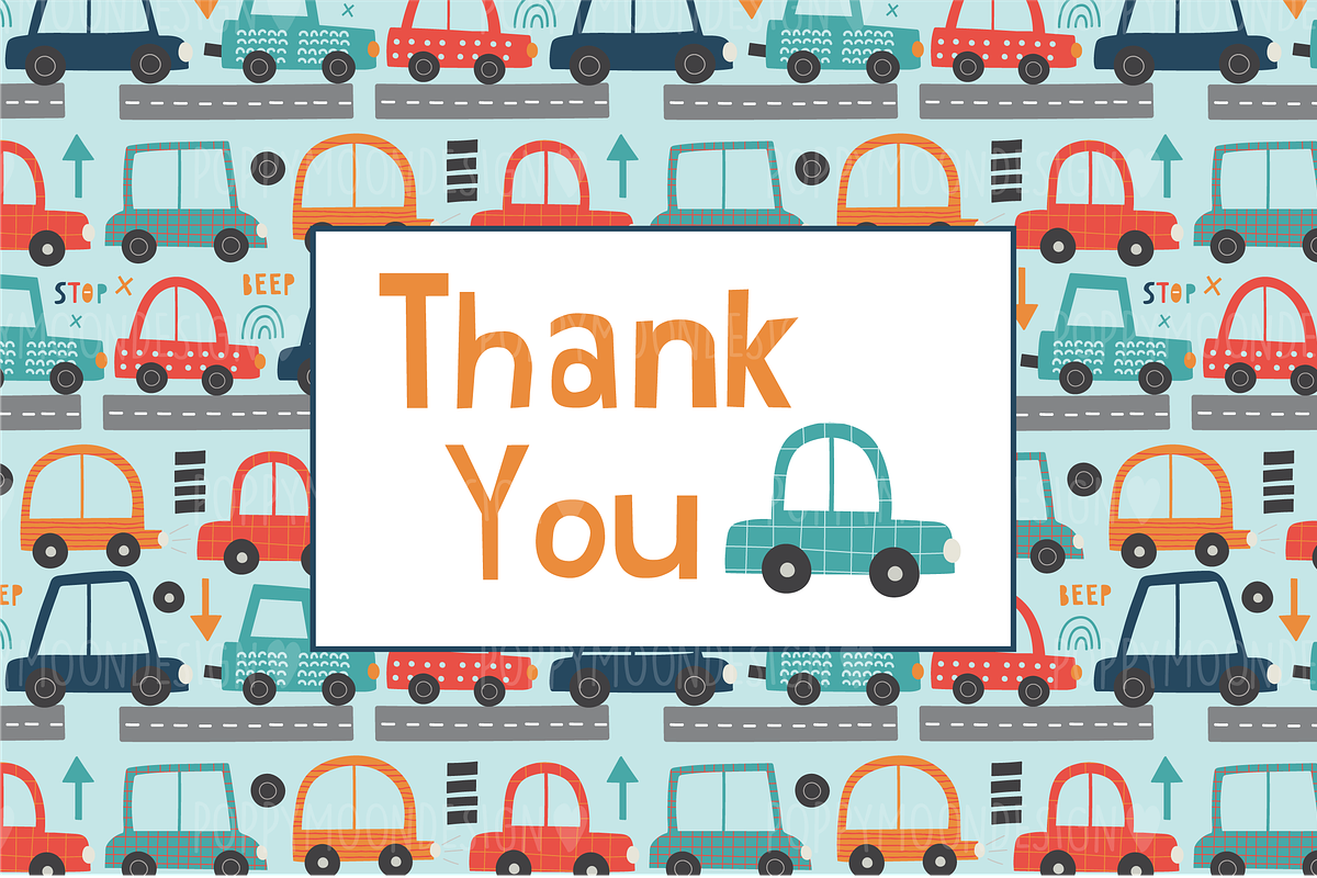 Traffic clipart set, a Decorative Illustration by Poppymoondesign (Photo 3 of 3)