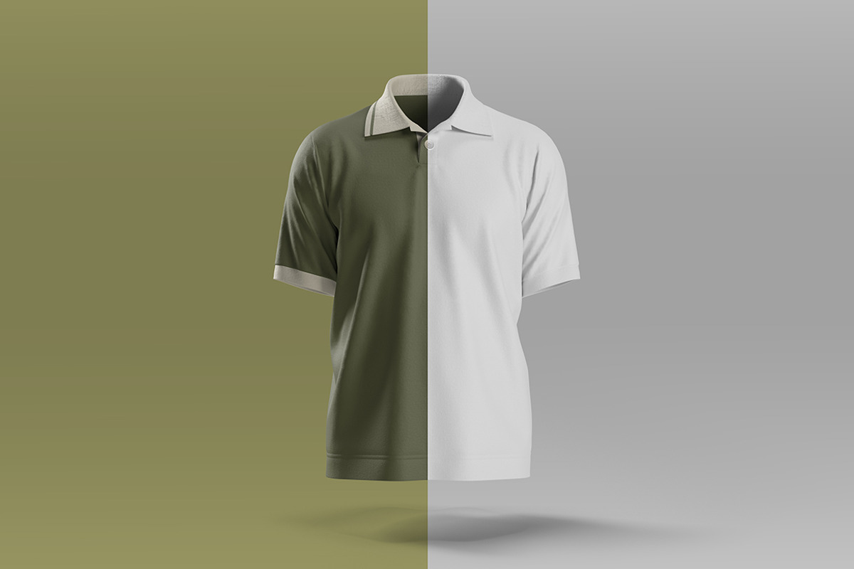Polo Shirt Mockup, a Shirt Mockup by simuradi (Photo 6 of 8)