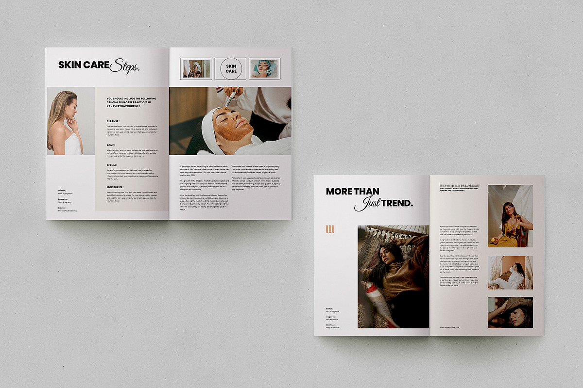 Fashion Magazine Template preview 5
