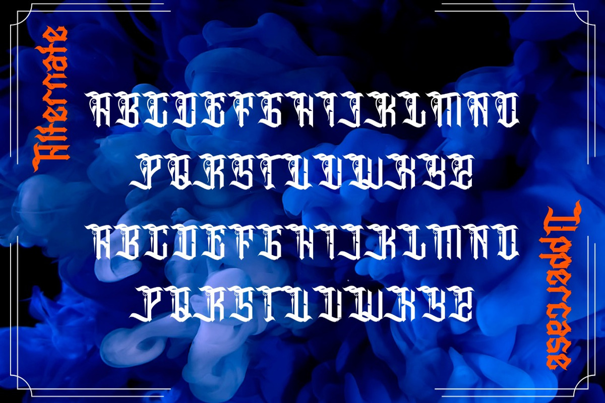 Saxterun - Display Blackletter Font, a Blackletter Font by Dhabee (Photo 10 of 17)