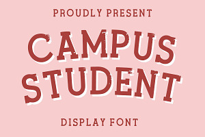 Campus Student, a Sans Serif Font by Limited.studio