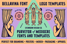 Bellavina Font and Logo Templates