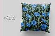 Cornflower blooms pattern, a Pattern Graphic by SirenaArt (Thumbnail 11 of 14)