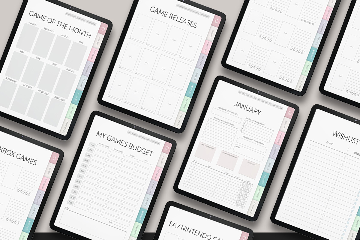 Digital Gaming Journal +500 Stickers preview 4