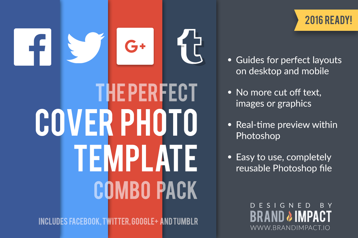 Combo Cover Image Template by Brand Impact  Creative Market