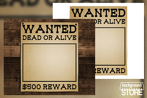 Wanted Poster Background