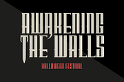 Perrownt Bold Modern Blackletter, a Blackletter Font by Maulana Creative (Thumbnail 2 of 7)