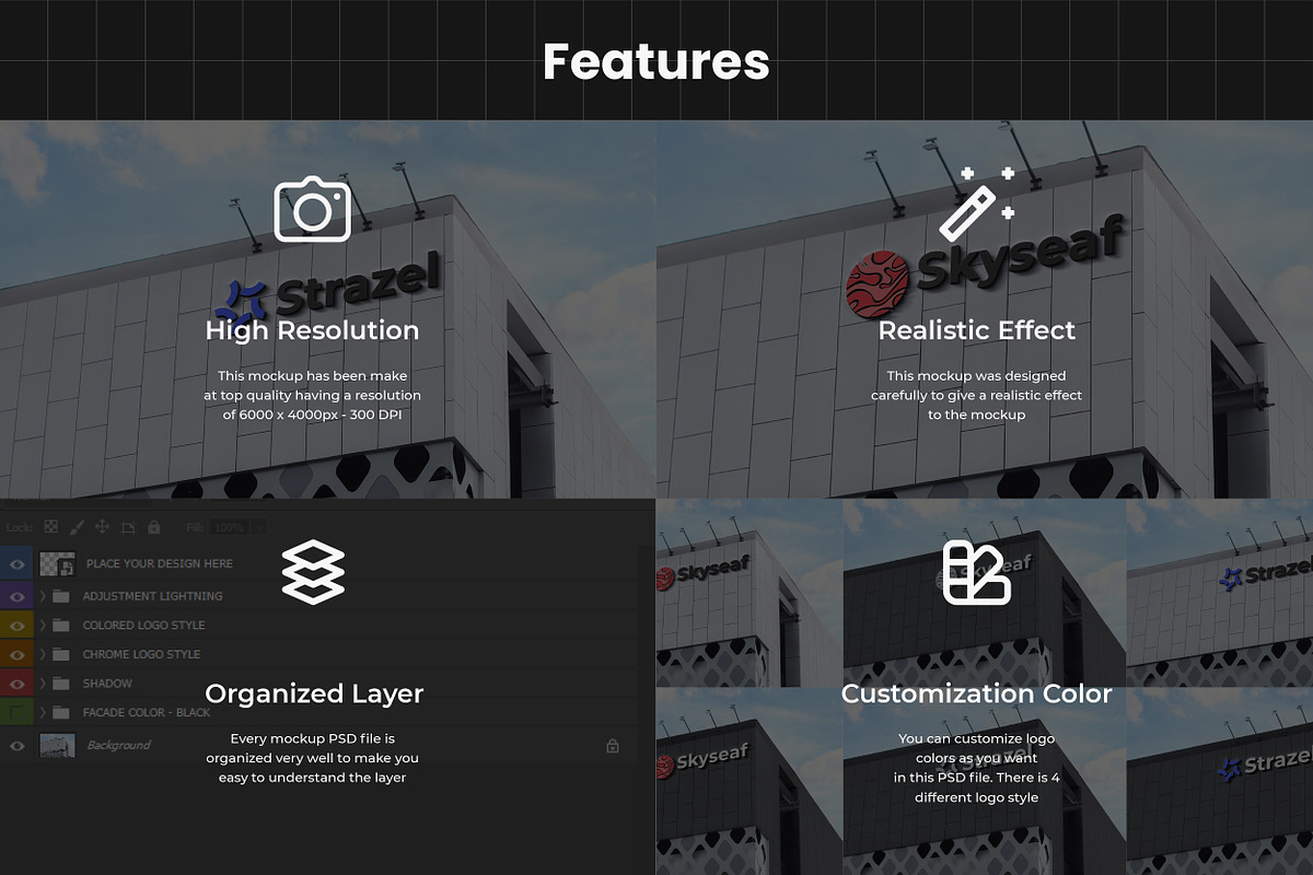 Realistic Company Building Mockup, a Product Mockup by Assyat (Photo 2 of 10)