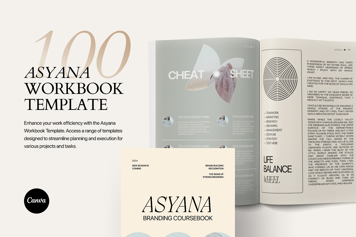 Asyana - Workbook Template, a Magazine Template by Creavora (Photo 9 of 18)