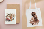 22Watercolor Wedding Clipart PNG Set, an Illustration by Jalina Clipart Studio (Thumbnail 6 of 8)