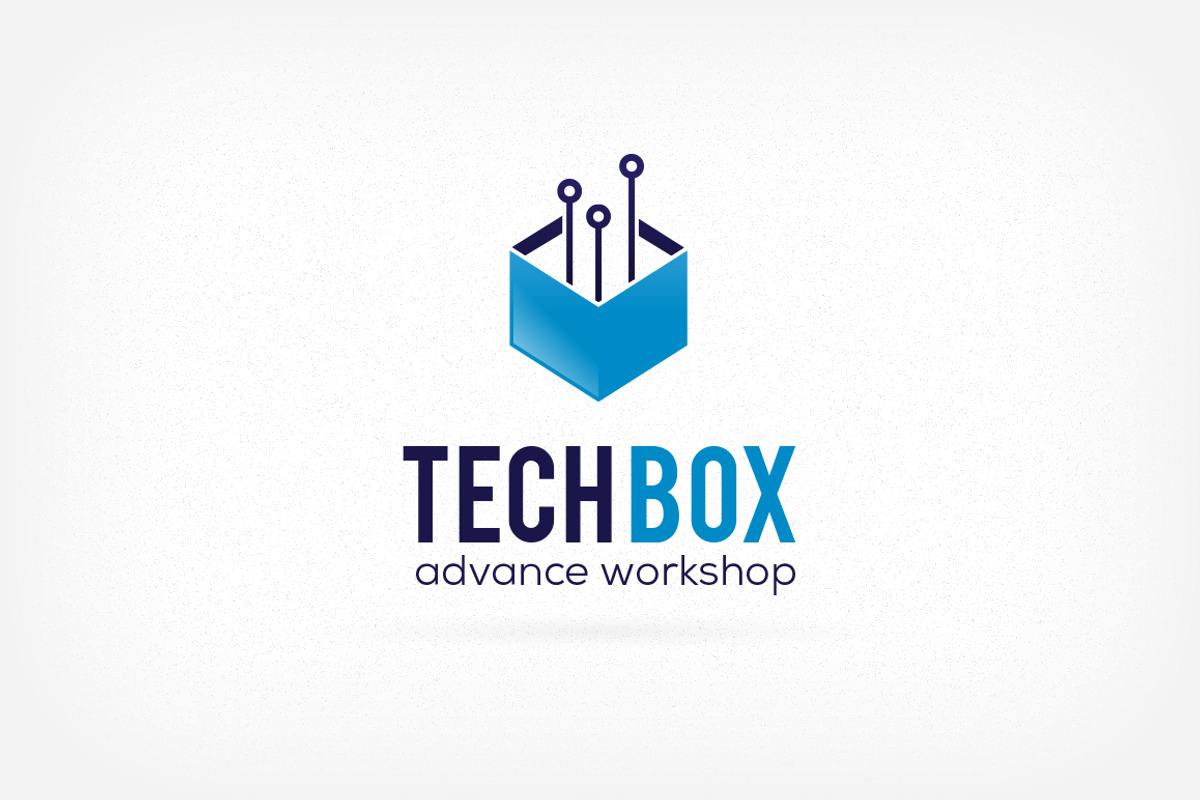 Tech Box Logo, a Branding & Logo Template by NasirGrfx