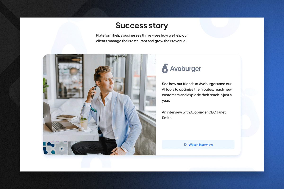 Plateform - SaaS Framer Landing Page, a Landing Page Template by TruongHuy10 (Photo 5 of 5)