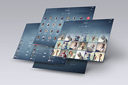 Mobile and Tablet UX UI kit, an UI Kit Template by Alireza Farzad (Thumbnail 9 of 15)