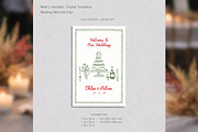 Wedding Welcome Sign Canva bd003, a Poster Template by TyphoonStudio (Thumbnail 2 of 9)