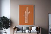 Modern Room Frame Mockup, a Print Template by Ali's Designs (Thumbnail 4 of 4)