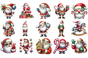 Santa Claus Clipart, an Illustration by Designking (Thumbnail 3 of 5)