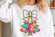 Colorful Coquette glitter Christmas, an Illustration by Libby Wishes (Thumbnail 2 of 6)